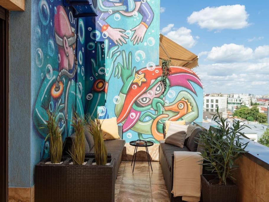 Апартаменти Terrasse Des Plongeurs Бухарест Екстер'єр фото